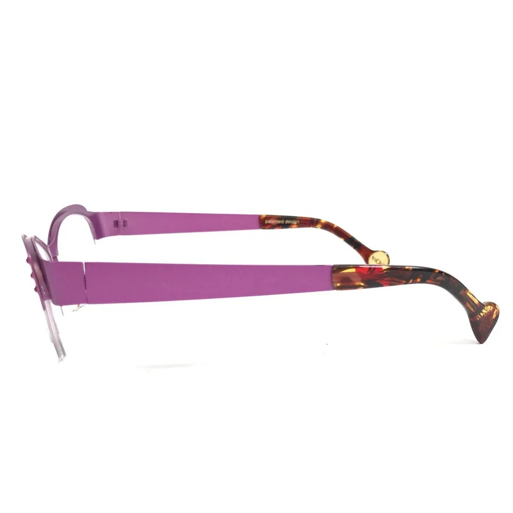 BOZ Eyeglasses Frames VENTURA 8482 Fuchsia Pink Purple Cat Eye 53-17-135